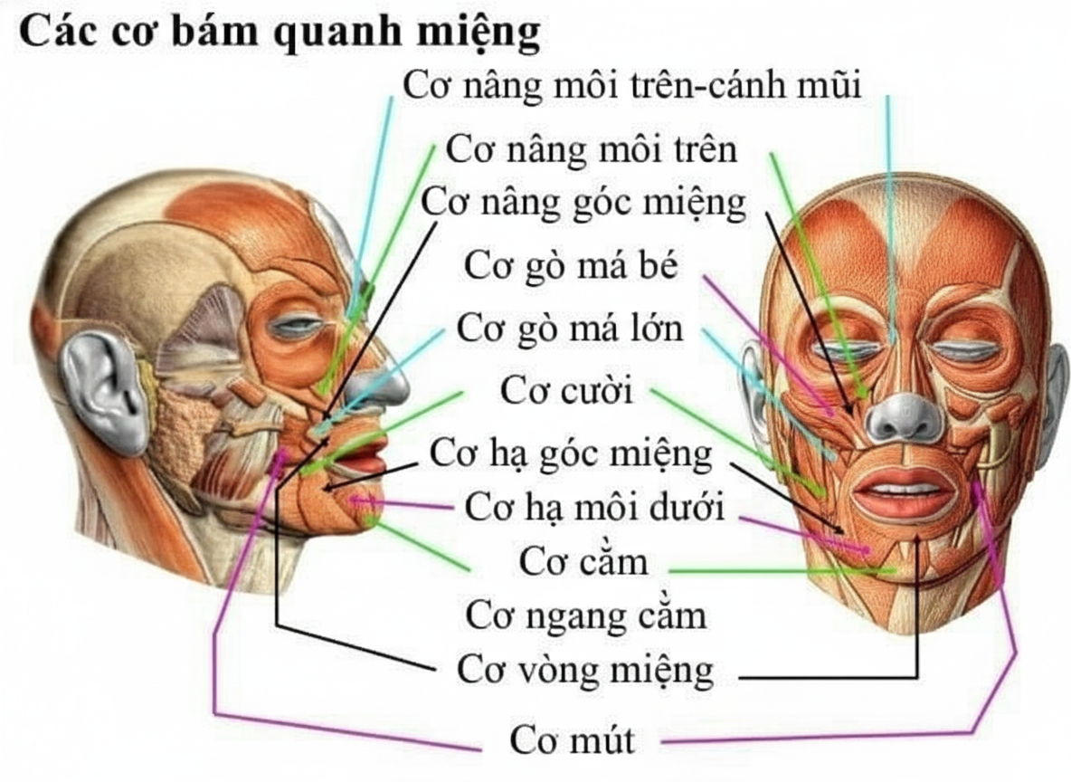 Hệ mạch máu môi